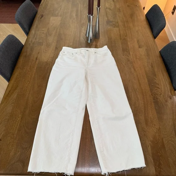 Madewell Perfect Vintage Wide Leg Crop Jean - Picture 3 of 13